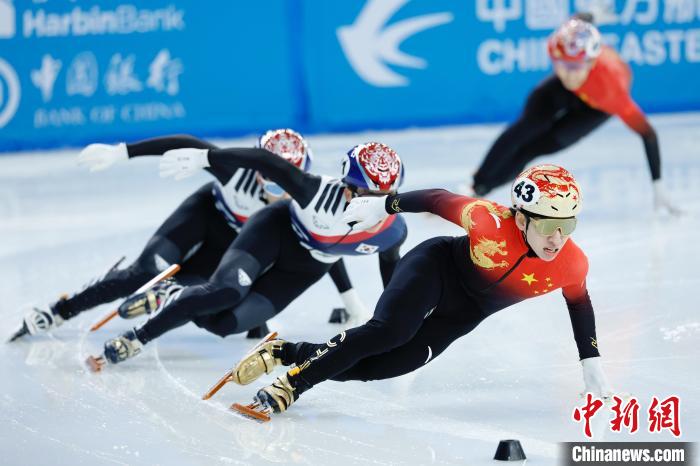 哈尔滨亚冬会首日中国夺8金领跑 韩国摘赛会首金